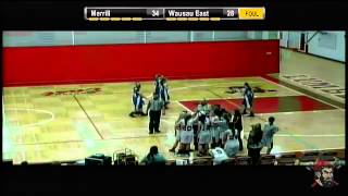 Girls Varsity Basketball Wausau East vs Merrill [upl. by Hittel911]