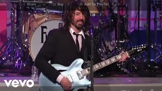 Foo Fighters  Big Me Live on Letterman [upl. by Ayot]