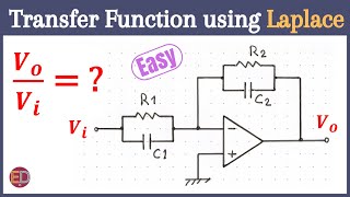 Op Amp Transfer Function Transfer Function of Op Amp Circuit [upl. by Enal196]