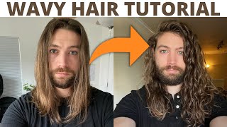 How To ADD WAVES To Your Hair 2A 2B 2C Wavy Hair Routine [upl. by Eldon849]