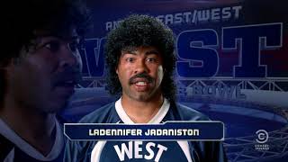 Key and Peele outrageous players Football made up names funny hilarious unbelievable wow [upl. by Cullie]