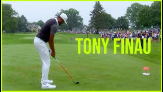 Tony Finau On Course Swings amp Slow Motion 2021 [upl. by Evonne391]