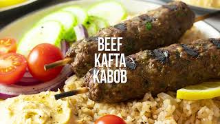 Easy Beef Kafta Kabob Recipe [upl. by Ahsinnod]