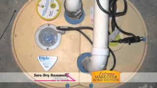 SureDry Basements Extreme Home Makeover Commercial [upl. by Mikey257]