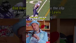 Gronk ran over Ray Lewis 😂 nfl shorts shortsyoutube youtubeshorts [upl. by Eiznikcm264]