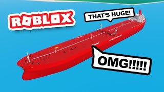 I Spent 250000000 on The BIGGEST SHIP EVER In Roblox Shipping Lanes [upl. by Francisco]