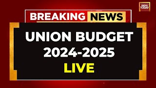 Budget 2024 LIVE Education Jobs And Upskilling Budget Highlights In A Nutshell  India Today Live [upl. by Fedora]