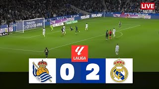 Real Sociedad vs Real Madrid  Vinicius Mbappe  LaLiga 2425 Full Match [upl. by Asilram]