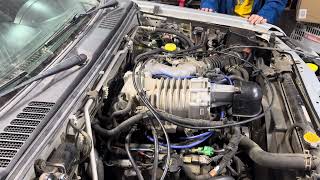 2003 Nissan Xterra 33 supercharged ￼ ￼vg33er running after 3 years [upl. by Enohpets33]