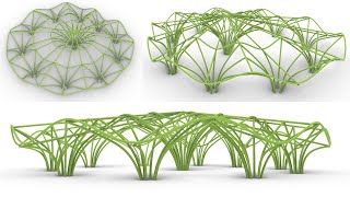 Parametric Bamboo Structure [upl. by Eiger]