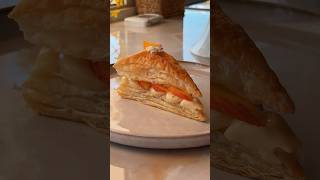 Puff pastry cake 🍰 بف بيستري كيك abirzkitchen dessert [upl. by Retsila869]