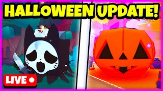 🔴LIVE PET SIMULATOR 99 HALLOWEEN UPDATE IS LIVE livestreams roblox robloxlive [upl. by Ruhtua]