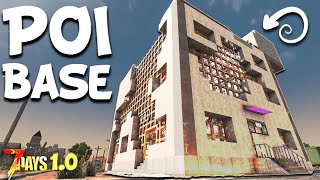 Our Favorite POI Horde Base – 7 Days to Die 10 [upl. by Hayashi]