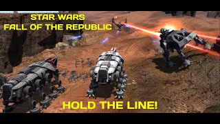 Star Wars Empire at War Fall of The Republic  Republic Campaign  Part 14  Battle For Geonosis [upl. by Warder493]