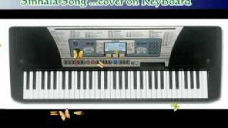 Nihada Mawathe Palu Niwahane song cover on yamaha PSR350 keyboard Sri Lankan song [upl. by Mccord]