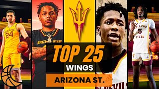 Top 25 Wing Groups In College Basketball Arizona State Sun Devils [upl. by Arney955]