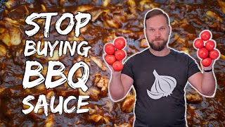 Maximum Effort BBQ Sauce  How to make the best BBQ sauce [upl. by Aehcim794]