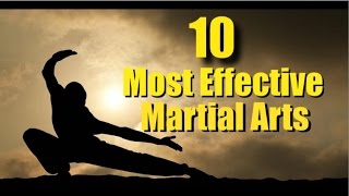 Top Ten Most Effective Martial Arts [upl. by Akaenahs811]