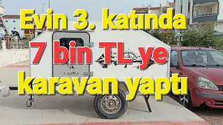 EVDE KARAVAN YAPIMI 6bölüm ÜÇÜ BİR ARADA [upl. by Enniotna]