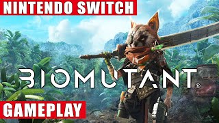 Biomutant Nintendo Switch Gameplay [upl. by Aynatan47]