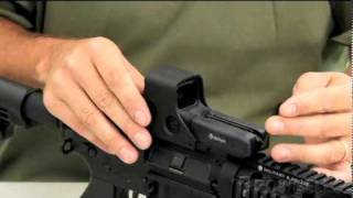 Brownells  EoTech  Installing Batteries [upl. by Nivek181]