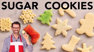 EASY No Spread Sugar Cookies Recipe [upl. by Gilbart]