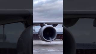 A340 high power engine run after fuel tube change on Eng No2 With igctaerodesigneyeseemedia [upl. by Ossie]