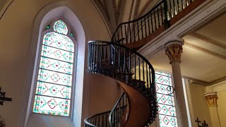 The Mysterious Staircase of Loretto Chapel  Santa Fe New Mexico History [upl. by Htiekel]