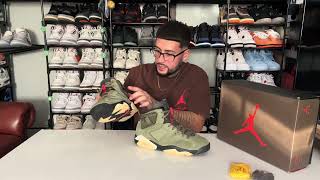 Jordan 6 Travis Scott Olive [upl. by Osmen445]