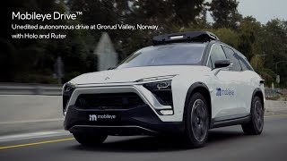 Mobileye Drive™ Unedited Autonomous Ride in Norway With Holo and Ruter [upl. by Scarlett]