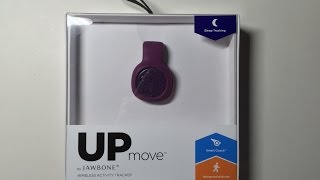 Jawbone UP Move  Unboxing  Review [upl. by Airtap]