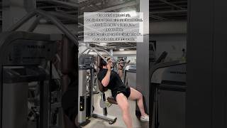 Seated Shoulder Press Machine Setup amp Technique [upl. by Madeleine413]