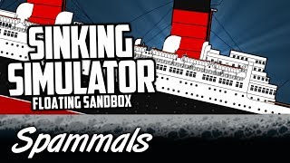 Sinking Simulator  Sinking The Queen Mary [upl. by Aisetal]