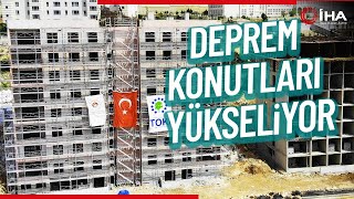 Enkaz Kent Hatayda Deprem Konutları Yükseliyor [upl. by Onirotciv]