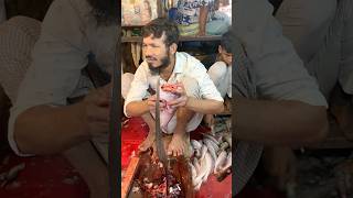 Hilsa Fish Cutting Skills Live44 shorts [upl. by Newsom]