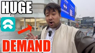 NIO STOCK NIO Store Update🔥 Cars Snatched up in 2 MINUTES 😱 [upl. by Cele]