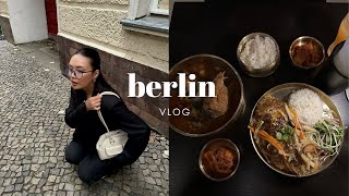 BERLIN VLOG  out with my sis mall of berlin visiting a new korean restaurant [upl. by Idoj230]