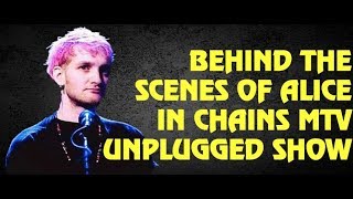 Alice in Chains Behind The Scenes of Their MTV Unplugged [upl. by Llerred]