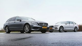 2018 Mercedes EClass vs 2018 Volvo V90 [upl. by Claudette]