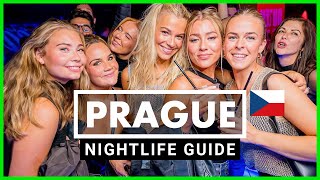 Prague Nightlife Guide TOP 30 Bars amp Clubs [upl. by Rafe]