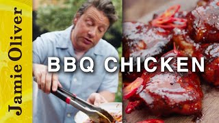 How to Cook Delicious BBQ Chicken  Jamie Oliver [upl. by Arehahs729]