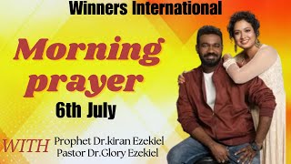 MORNING SERVICE 6th JULY WITH PROPHET DRKIRAN EZEKIEL amp PASTOR DRGLORY EZEKIEL [upl. by Erving]