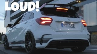 460HP RENNtech A45 AMGLaunch amp Sounds [upl. by Asiralc]