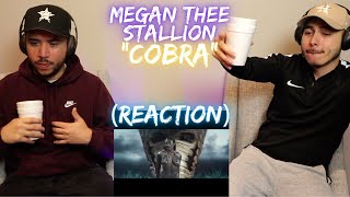 Megan Thee Stallion  Cobra Official Video REACTION [upl. by Qidas]