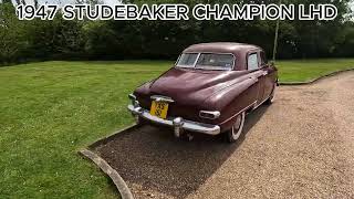 1947 STUDEBAKER CHAMPION LHD [upl. by Evita]