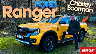 Ford Ranger pickup review – Charley Boorman gets to grips with UKs bestseller  What Car [upl. by Enihsnus849]