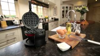 Cooks Professional Rotary Waffle Maker [upl. by Jestude936]