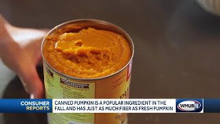 Consumer Reports looks at whats inside canned pumpkin [upl. by Wylma]