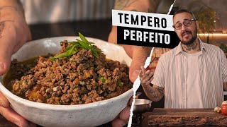 TEMPERO SECRETO DE CARNE MOÍDA  Técnicas [upl. by Bolte259]