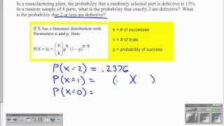 63 Binomial Random Variables [upl. by Laise999]